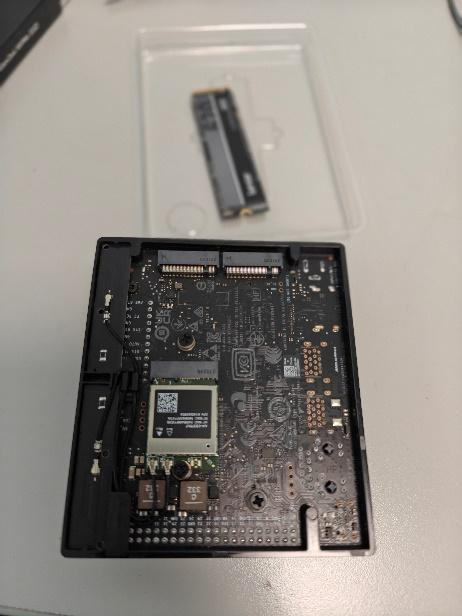 SSD slot location